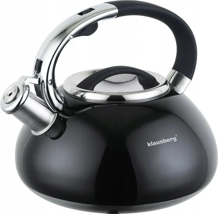 Prémium Vízforraló Síppal, Teljes Aljjal 3L Klausberg Premium
