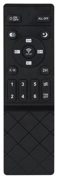 Globo 03643 - CELESTE LED mennyezeti ventilátor 40W 3000-6500K + távirányító