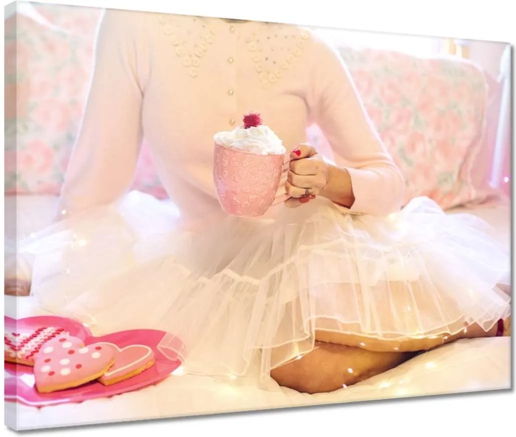 Vászonkép 40x30 Nőnap Ajándék Love