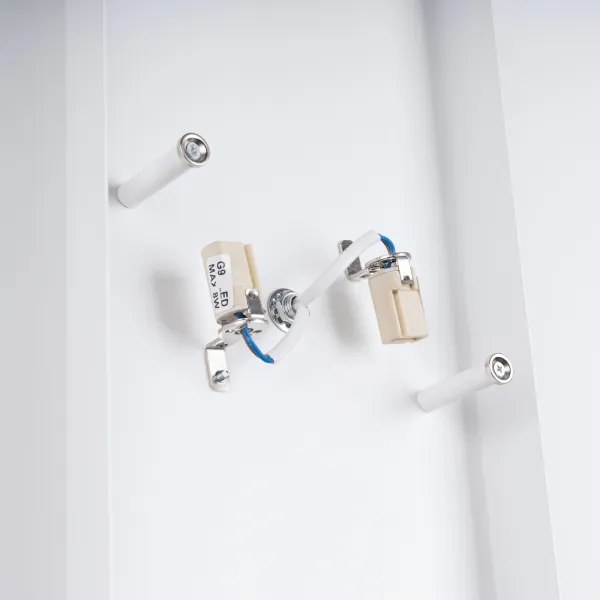 Sollux SL.1352 - Fali lámpa DURLIN 2xG9/8W/230V fehér