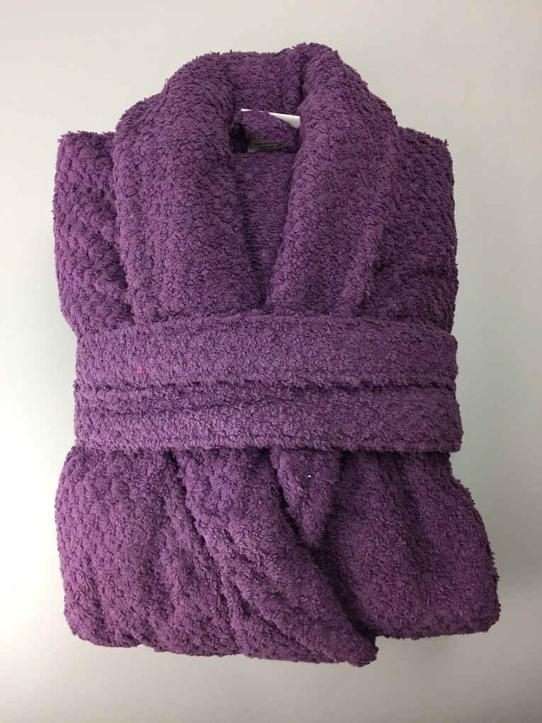 Frottír unisex fürdőköpeny Lila TiaHome - M