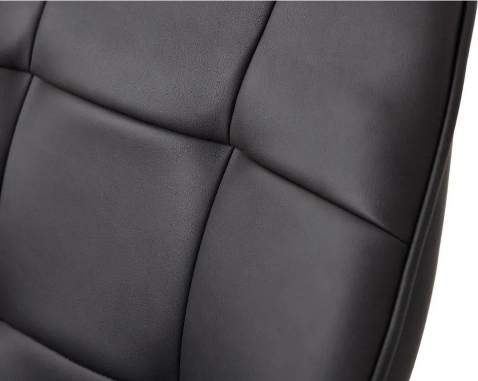 Sötétszürke kárpitozott karfás étkezőfotel szett 2 db-os Nolan Square – Unique Furniture