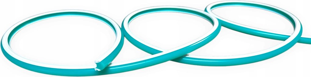 Neon maró 8mm Zöld Menta feliratvédő Neon Led szilikon 10x9mm