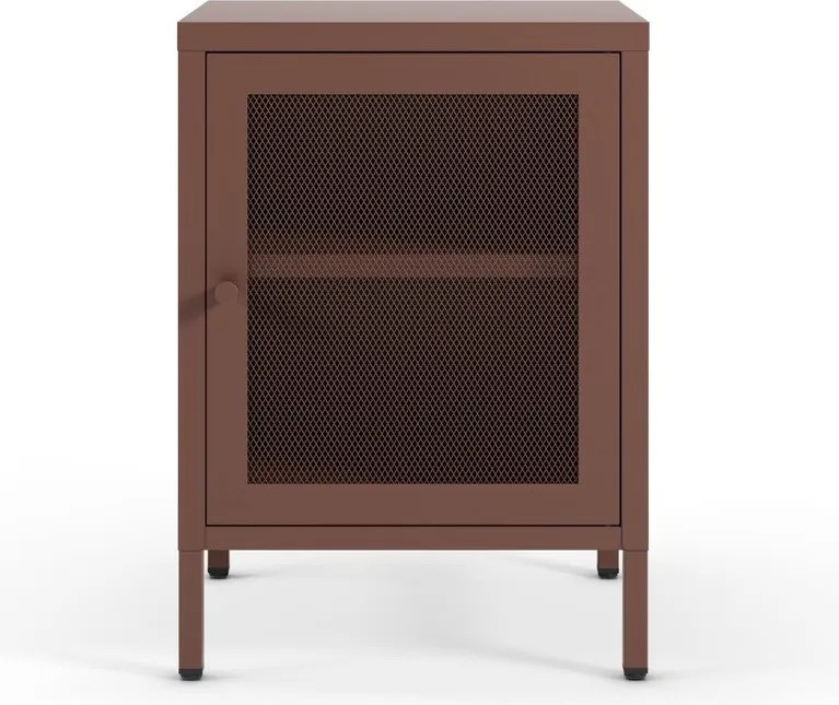 Borvörös éjjeliszekrény Fayna – Marckeric