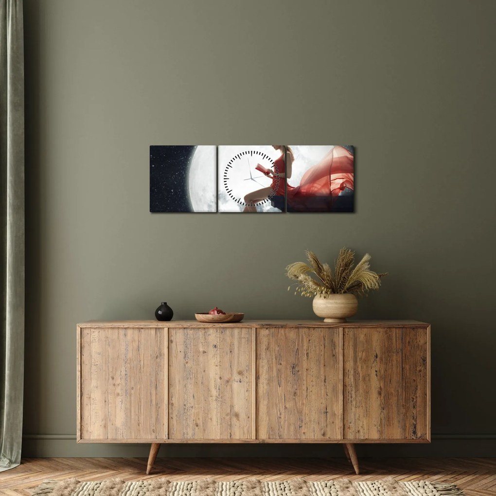 Kép - Nő a holdfényben (órával) (90x30 cm)