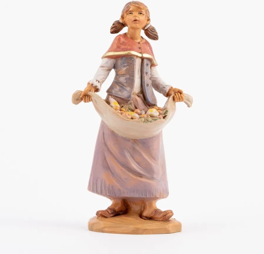 Betlehem figura Fontanini- Gyümölcsös lány – 19cm magas figurákhoz