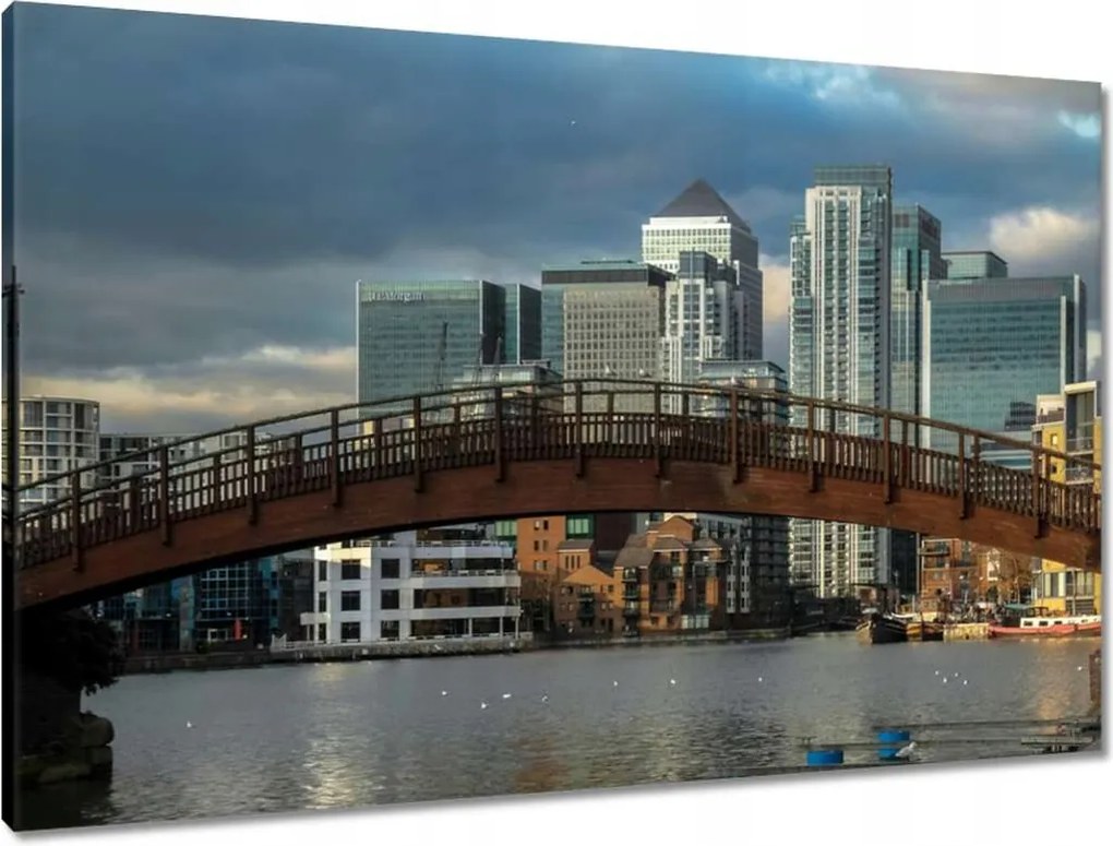 Vászonkép 90x60 Íves híd