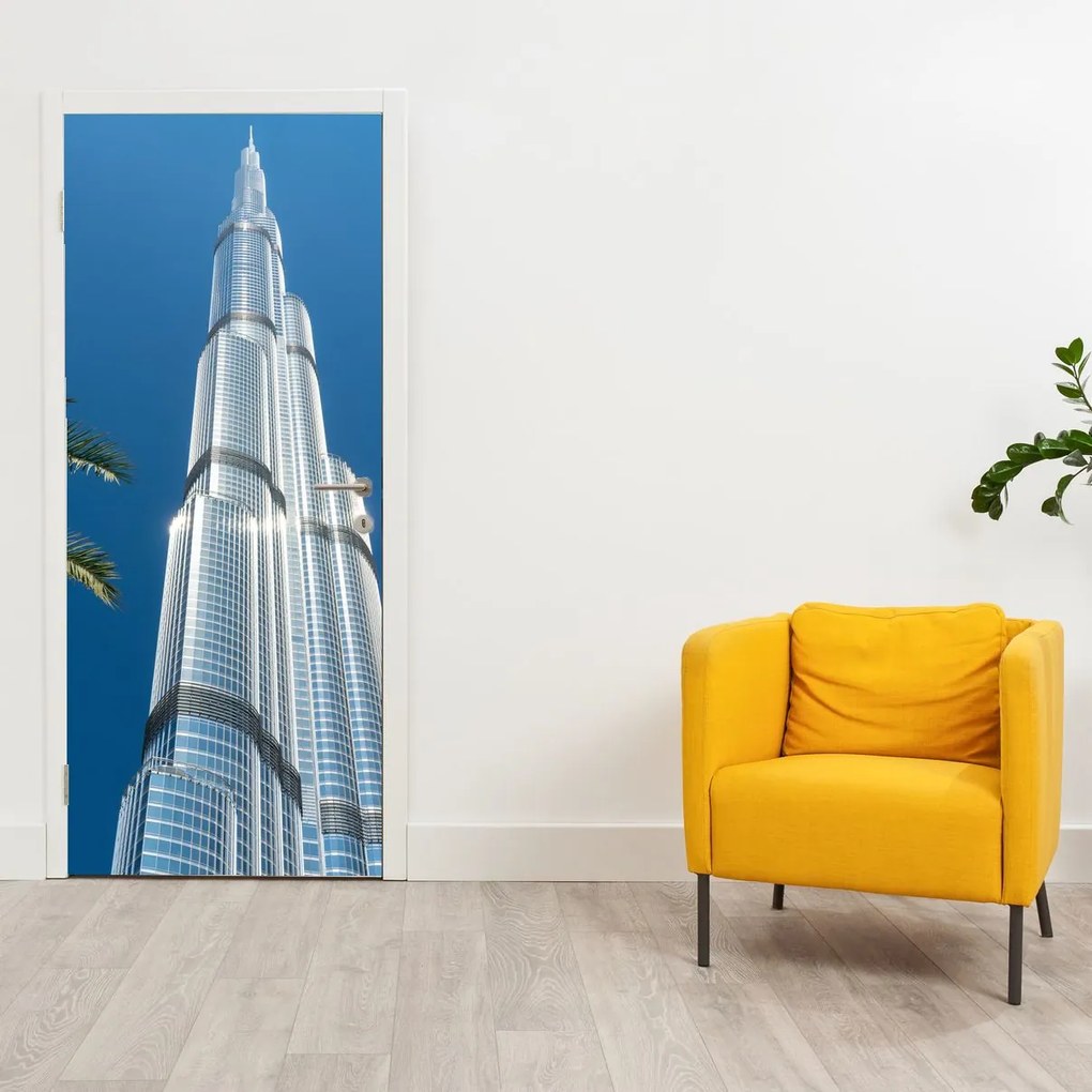 Fotótapéta ajtóra - Burj Khalifa (95x205cm)