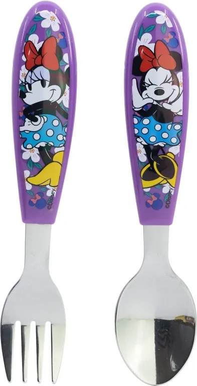Disney Minnie Sunshine fém ergo evőeszköz készlet - 2 darabos