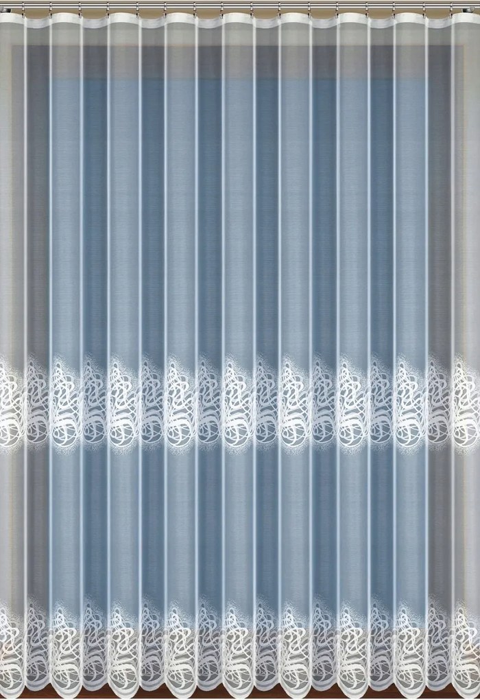 Mg Függöny jacquard 35364 Fehér 250cm magas 0,5m