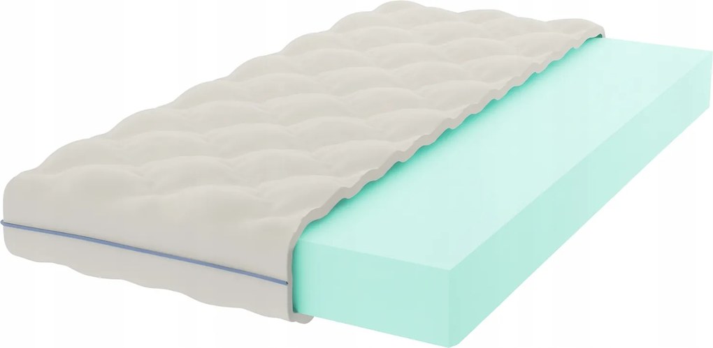 Habszivacs matrac 140x200 11cm habszivacs Kemény szivacs steppelt huzat H4 T28