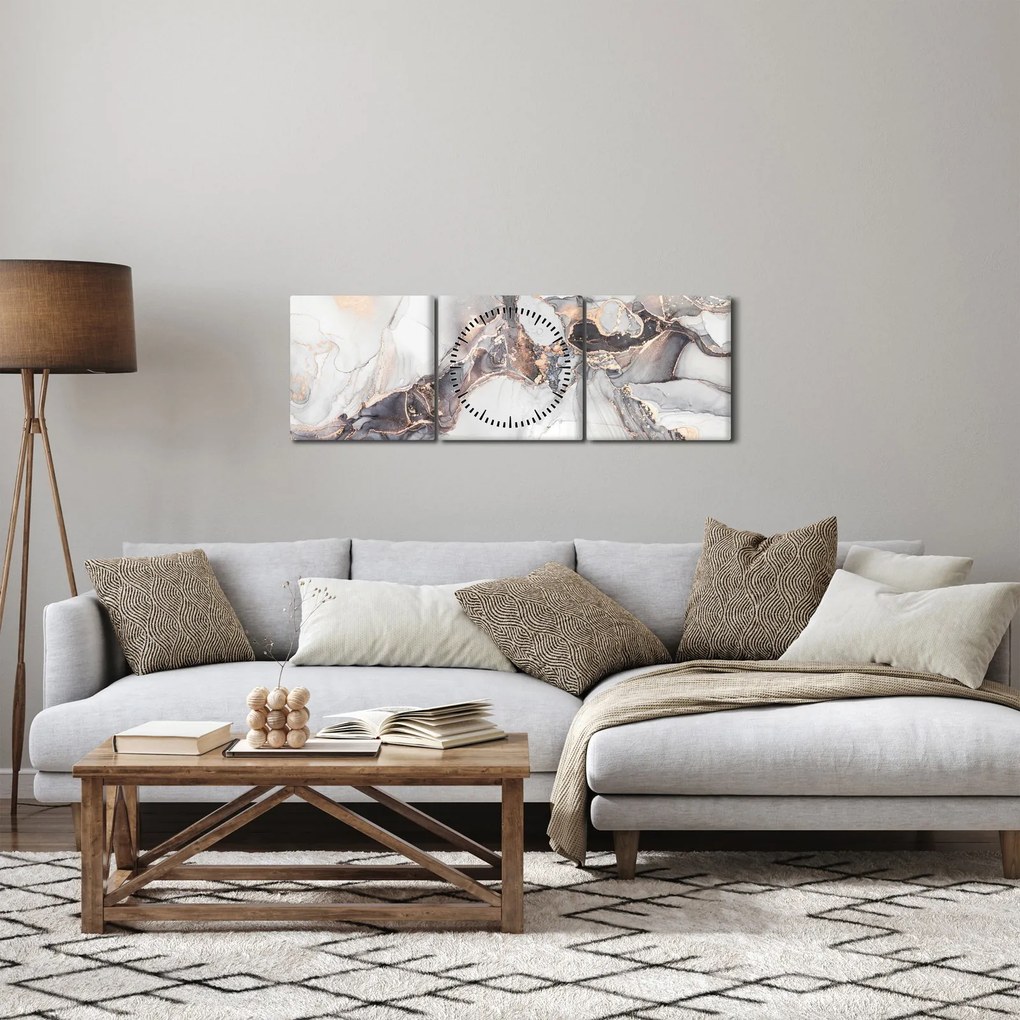 Kép - Márvány utánzat (órával) (90x30 cm)