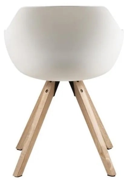 Tina 2 db-os fehér étkezőszék szett kaucsukfa lábakkal - Actona