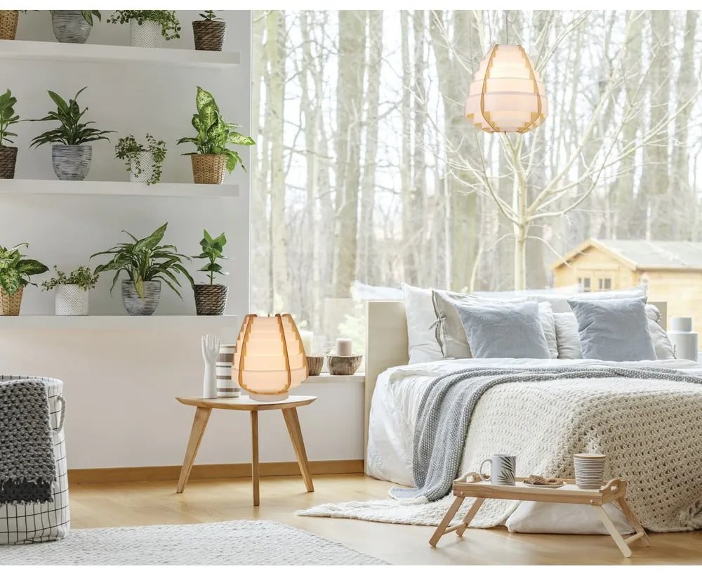 Fehér függőlámpa Nagoja – Candellux Lighting