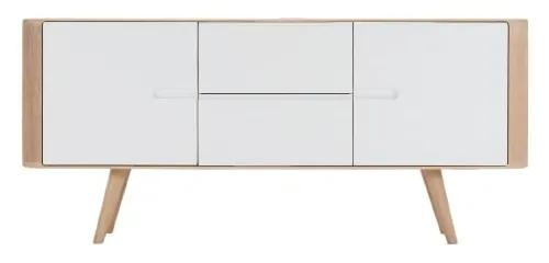 Ena tölgyfa komód, 135 x 42 x 60 cm - Gazzda