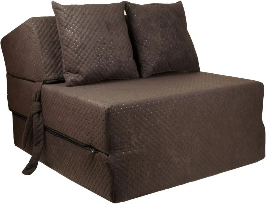 FI Strukturált összehajtható matrac - 200x15x70 cm Szín: Szürke