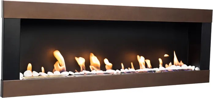 Easy L Open Brown Horizontal biokandalló  (40 x 115 x 12 cm)