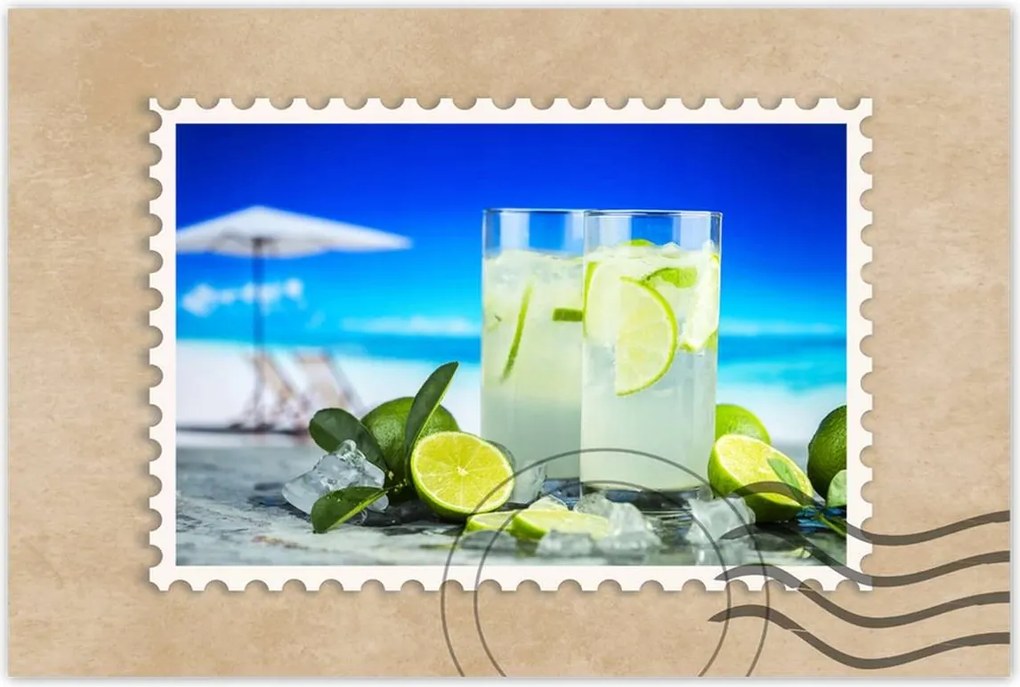 Poszterek 90x60 Felfrissülés a tengerparton