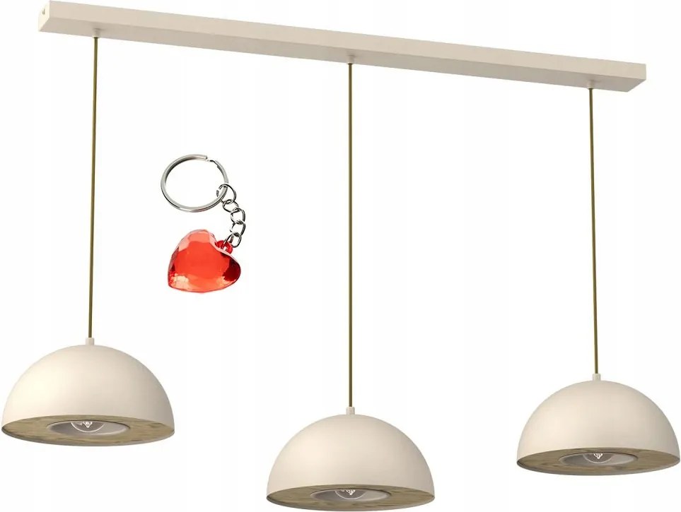 Hármas függeszték lámpa Elgund 4538 Luminex