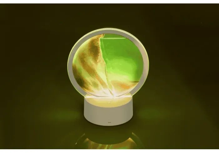 LED mozgó homokkép - piros