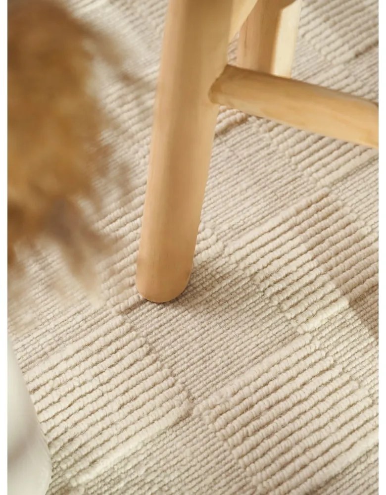 Krémszínű kézi szövésű gyapjú szőnyeg 200x300 cm Scala – Villeroy&amp;Boch