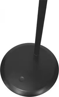 Asztali lámpa, LED, 8,3 W, forgatható, ALBA, fekete (VLEDMOOVN)