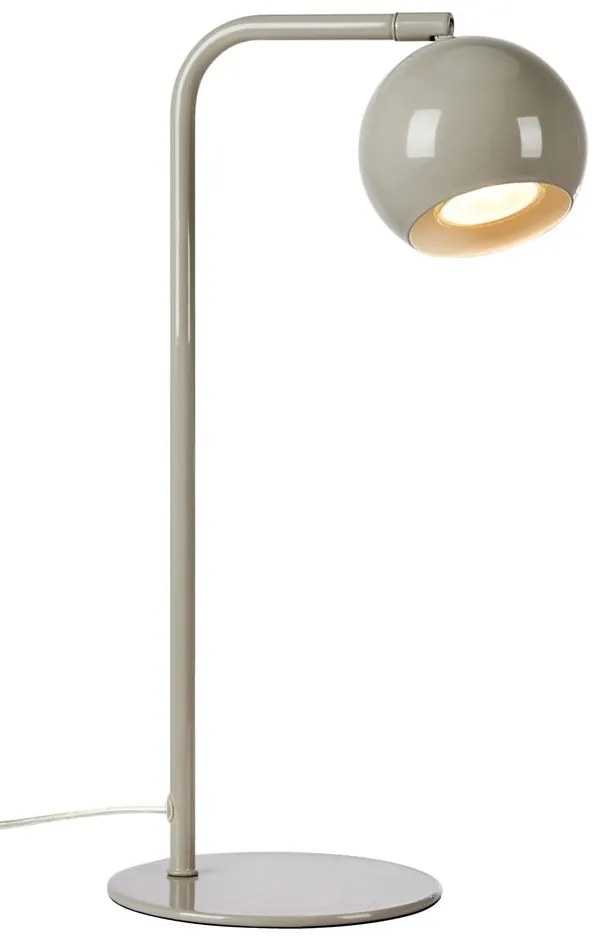Szürkésbézs asztali lámpa fém búrával (magasság 39,5 cm) Pop – Markslöjd