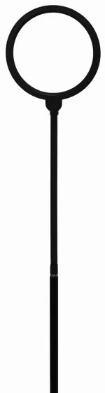 LED Dimmelhető állólámpa 2in1 LED/10W/230V 3000-4500-6500K fekete