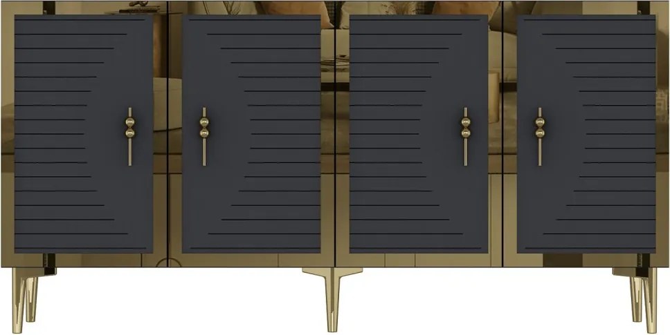 Tuna - Anthracite, Gold