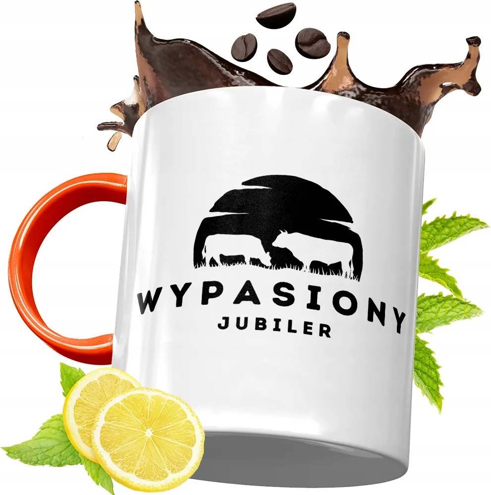 Narancssárga Bögre Ékszerésznek Ajándék fényképes nyomattal