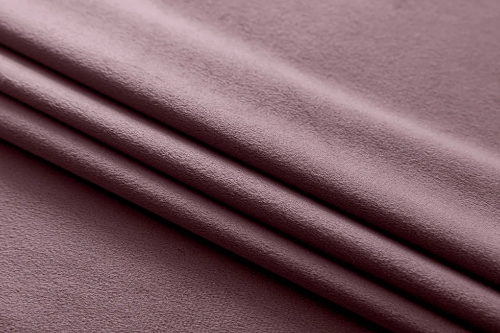 Világoslila VELVET sötétítő függöny 140x270 cm Felfüggesztés: Hullámos sínszalag