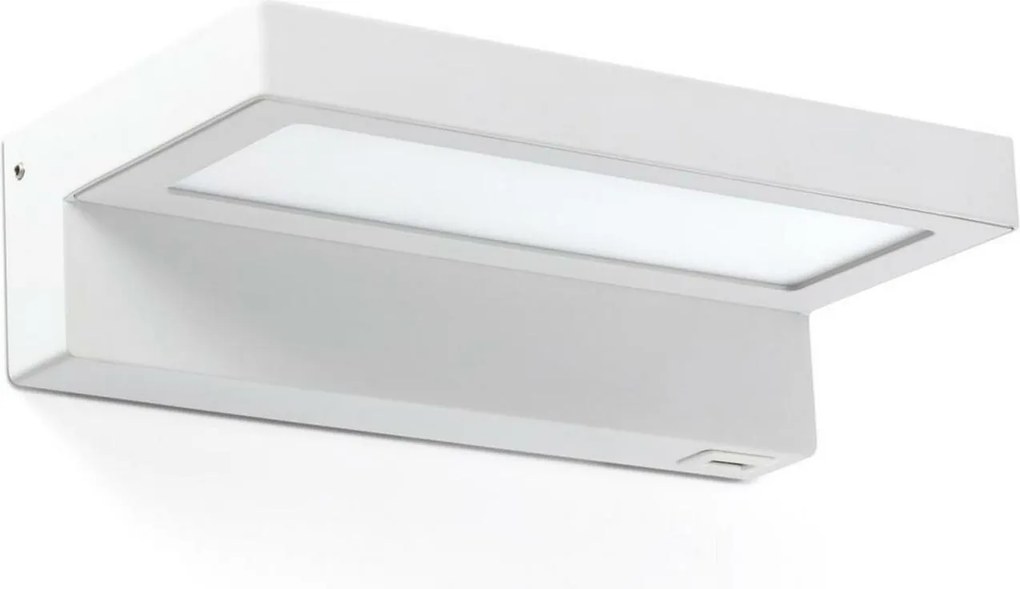 Faro Well fehér fali lámpa, Led 7W, 2700K, Ra90, modern dizájn