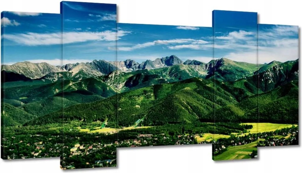 Festmények 120x65 Tájkép Tátra Lengyel hegyek