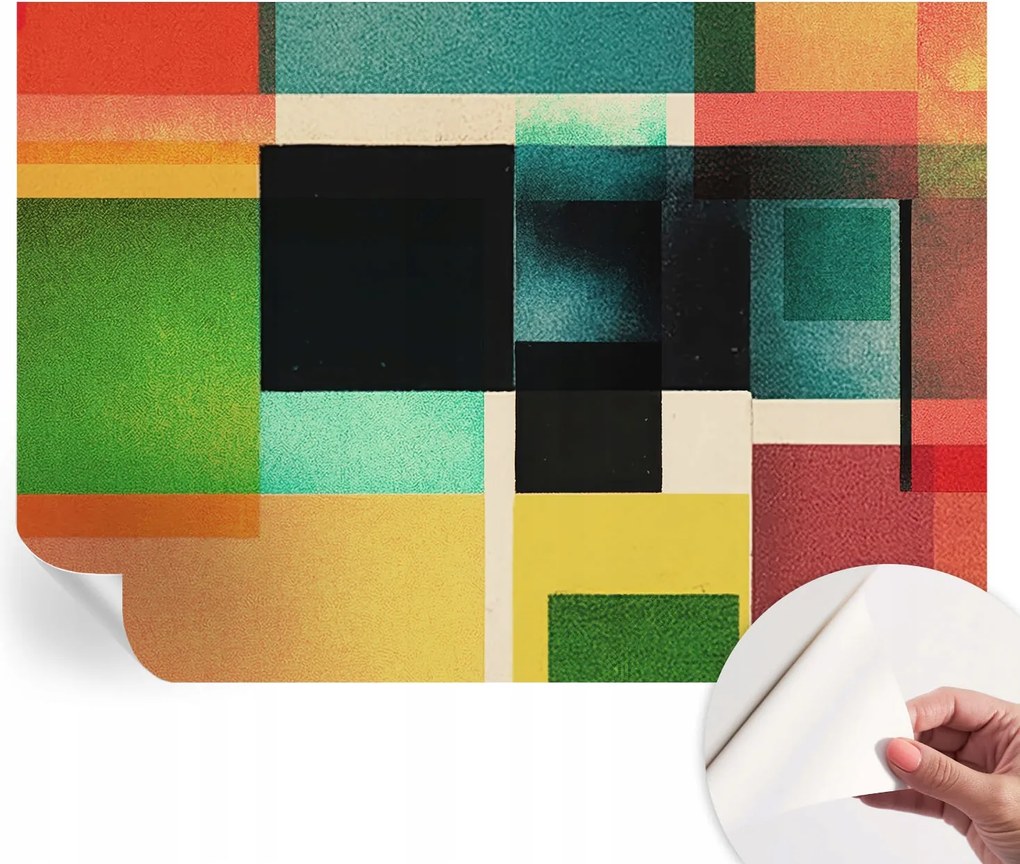 Fali fotótapéta Hálószoba Nappali Geometrikus absztrakt 208x146 cm