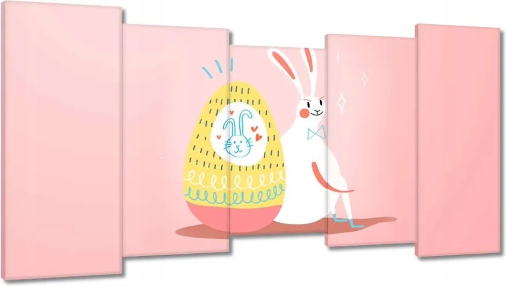 Vászonkép 150x80 Nyúl Húsvét