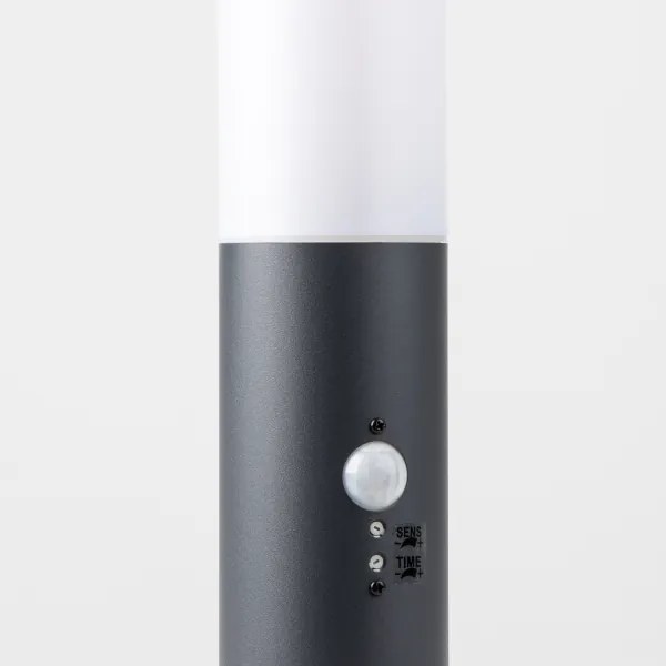 Brilagi - Kültéri lámpa mozgásérzékelővel NOVA 1xE27/15W/230V 40 cm IP44 antracit