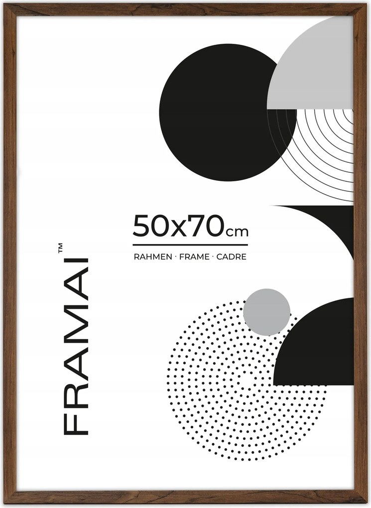 Képkeret Barna 50x70 cm