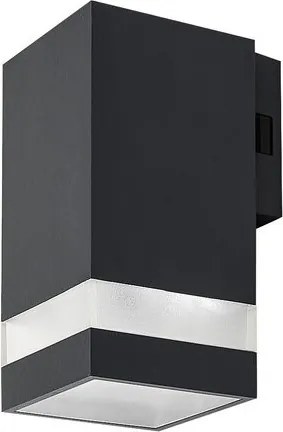 RÁBALUX 77209 URFA LINE Modern Kültéri Fali Lámpa Antracit IP44