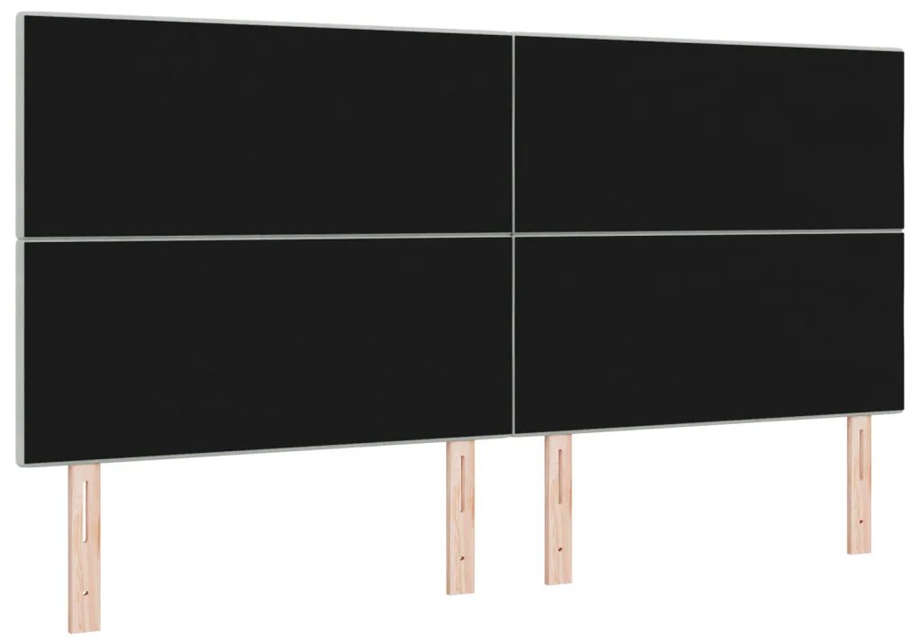 LED Fejtámla Lámpa Szürke 100 cm Bársony
