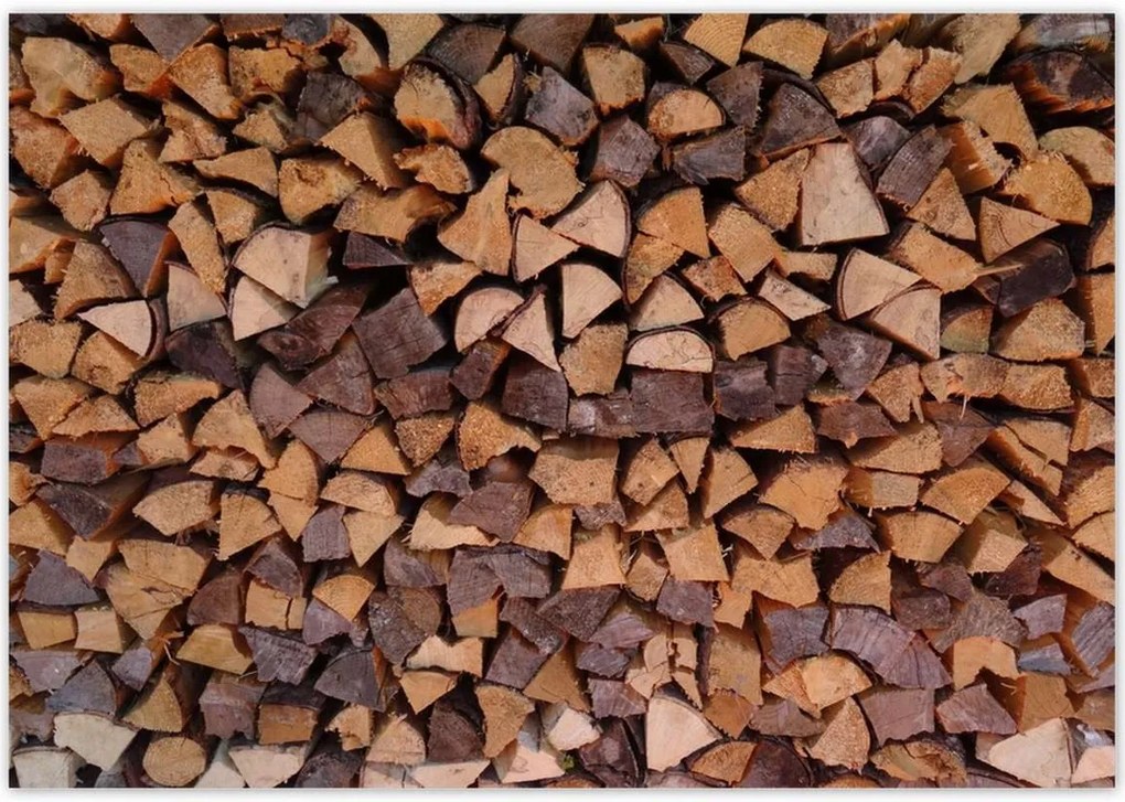 Poszterek 100x70 Kandalló fa