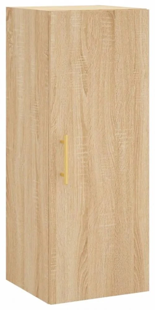 Sonoma színű fali szekrény 34,5 x 34 x 90 cm