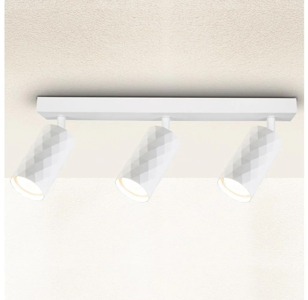Brilagi - Spotlámpa SELE DIAMANT 3xGU10/30W/230V fehér