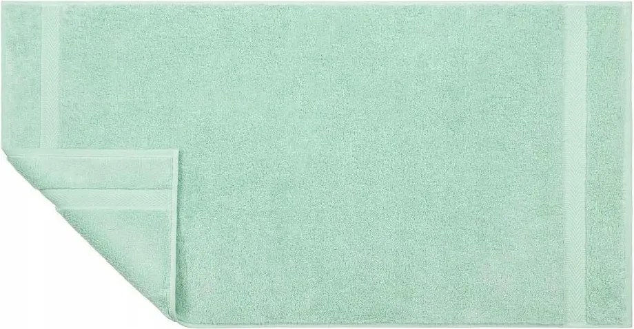 Kair törölköző 70x140 cm menta színű, egyiptomi pamut frottír, 500g/m2
