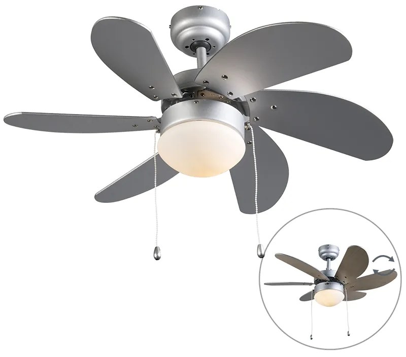 Mennyezeti ventilátor szürke - Fresh 3