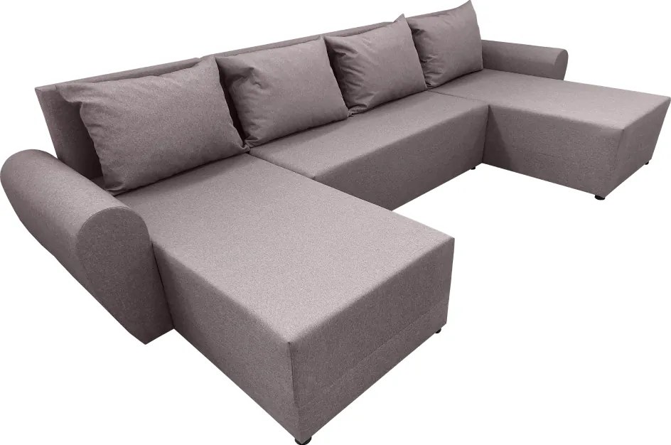 Univerzális ülőgarnitúra, szürkésbézs Taupe, DAKAR NEW U