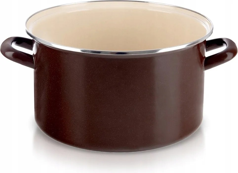 Zománcozott Fazék Hagyományos Főzéshez Indukciós Gáz 10 L