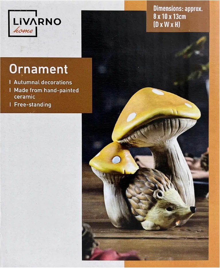 Livarno home Kerti figura kerámia Gomba Süni 119 RR-29