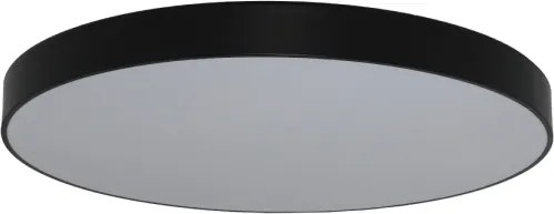 LED mennyezeti lámpatest LED/200W/230V 3000/4000/6500K átm. 100 cm fekete