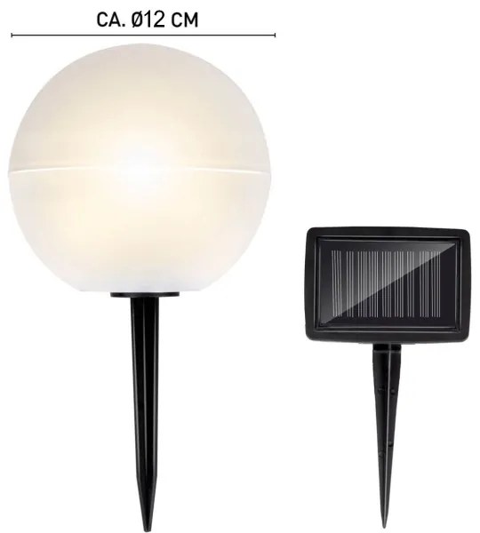 KÉSZLET 5x LED Szolár lámpa LED/3,2V többszínű