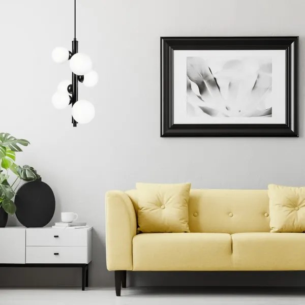 Csillár zsinóron LARRY 6xG9/15W/230V